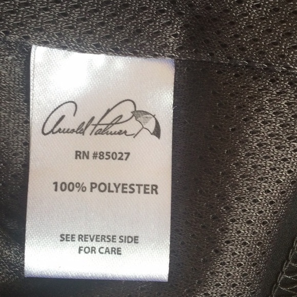 EUC ARNOLD PALMER XL Gray/Black Pullover Jacket - Picture 5 of 16